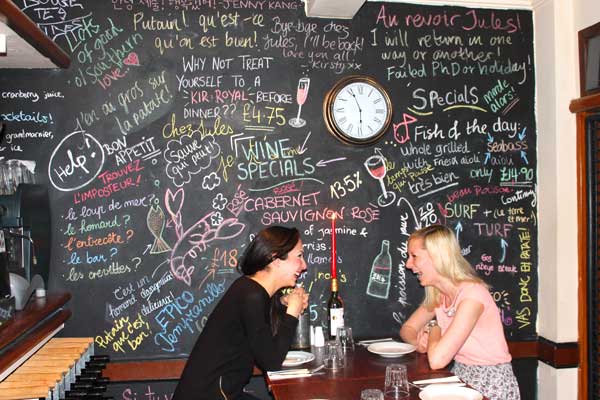 Chez Jules - French Restaurant Edinburgh